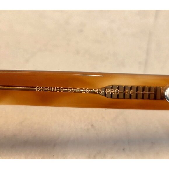 Diff Carson DS-BN39 Desert Sand Sunglasses Womens M Hand Cut Brown Lens NEW - Picture 7 of 11